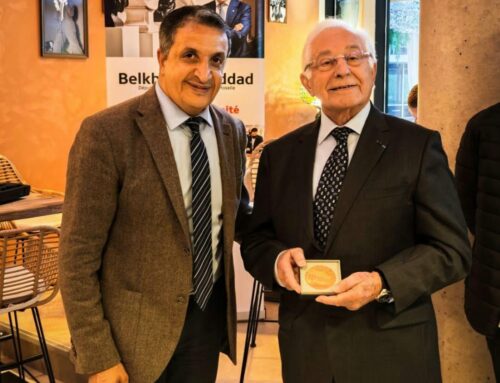 La médaille de l’Assemblée nationale décernée à Monsieur Maurice GRUNEWALD,Président du Fonds de Dotation MERCY