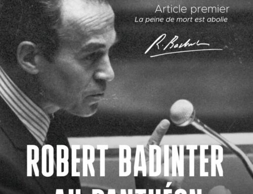 Hommage à Robert Badinter : une conscience républicaine au Panthéon